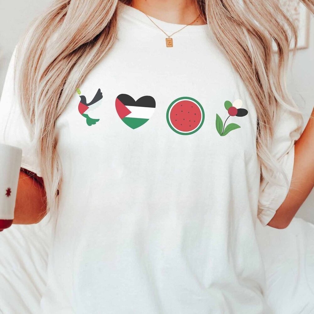 Palestine Comfort Colors Shirt Free Palestine Tshirt Palestine Flag